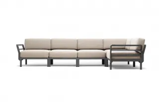 sofa Maximo 5 Basalto Perla Sunbrella