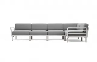 sofa Maximo 5 Gesso Lava Sunbrella