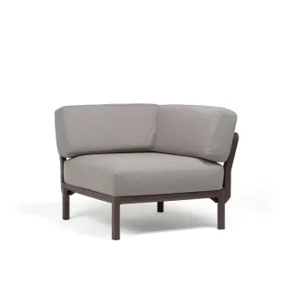 sofa Maximo Elemento Angolo Terra Lava Sunbrella