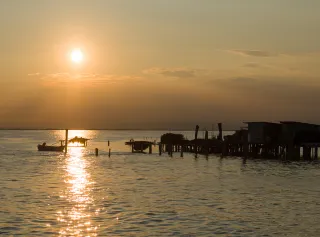 Alle zusammen bei der Festa del Redentore in Venedig