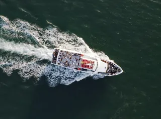 Alle zusammen bei der Festa del Redentore in Venedig